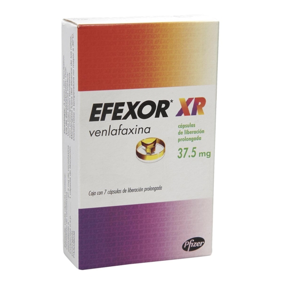 efexor xr 37.5mg 7 capsulas