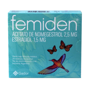 FEMIDEN 28 Tabletas Recubiertas