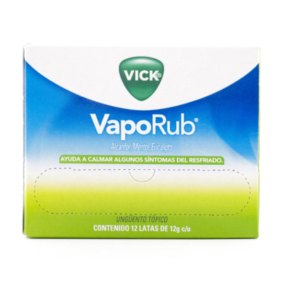 vick vaporub 12gr 12 unds