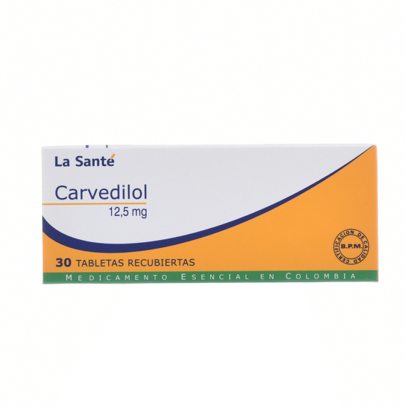 carvedilol 12.5mg ls 30 tabletas