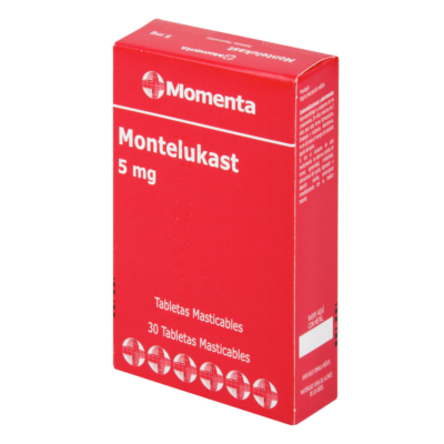 montelukast 5mg 30 tabletas momenta