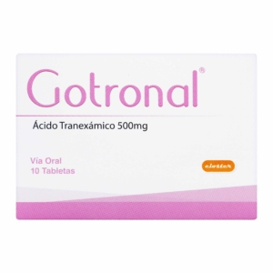 GOTRONAL 500 MG 10 Tabletas