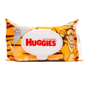 Toallitas HUGGIES Manitas y caritas  80 Unds
