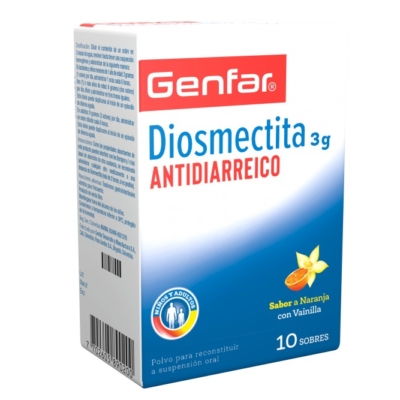 diosmectita 3gr 10 sobres