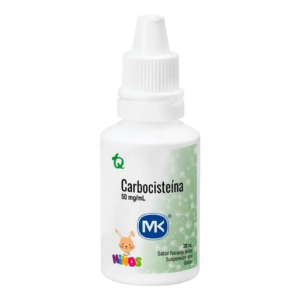 CARBOCISTEINA 50 MG GOTAS 30 ML