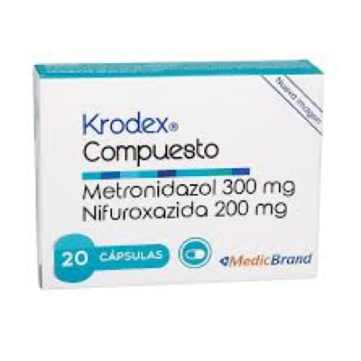 krodex compuesto 300mg 20 capsulas