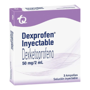 DEXPROFEN 50mg 2mL 3 Ampollas