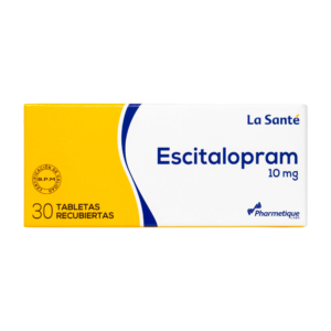 ESCITALOPRAM 10mg LS 30 Tabletas