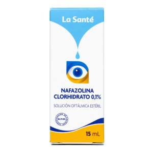 NAFAZOLINA 0.1% Solucion Oftalmica 15mL
