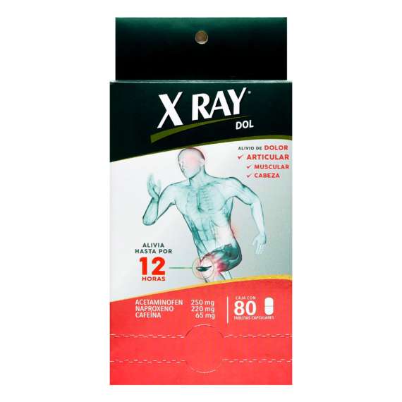 x ray dol 80 tabletas