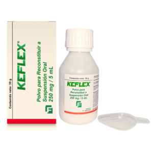 Keflex Polvo Para Reconstituir 250Mg/5Ml