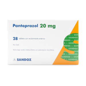 Pantoprazol 20Mg 28 Tabletas Gastroresistente
