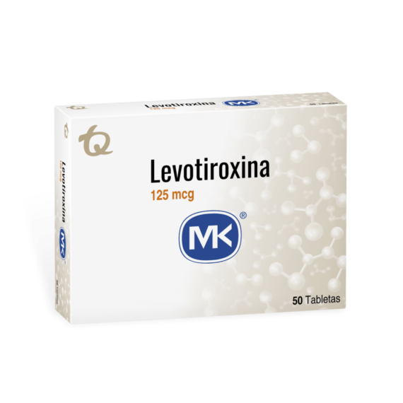 levotiroxina 125 mcg mk 30 tabletas