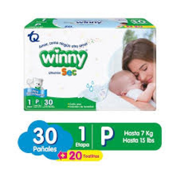 winny sec et.1 x 30 + 20 toallitas