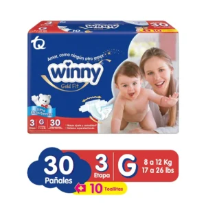 Winny Gold Etapa 3 X 30 + Toallitas