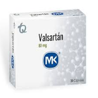 valsartan 80mg mk 30 capsulas