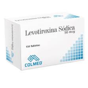 LEVOTIROXINA 50mg CM 150 Tabletas