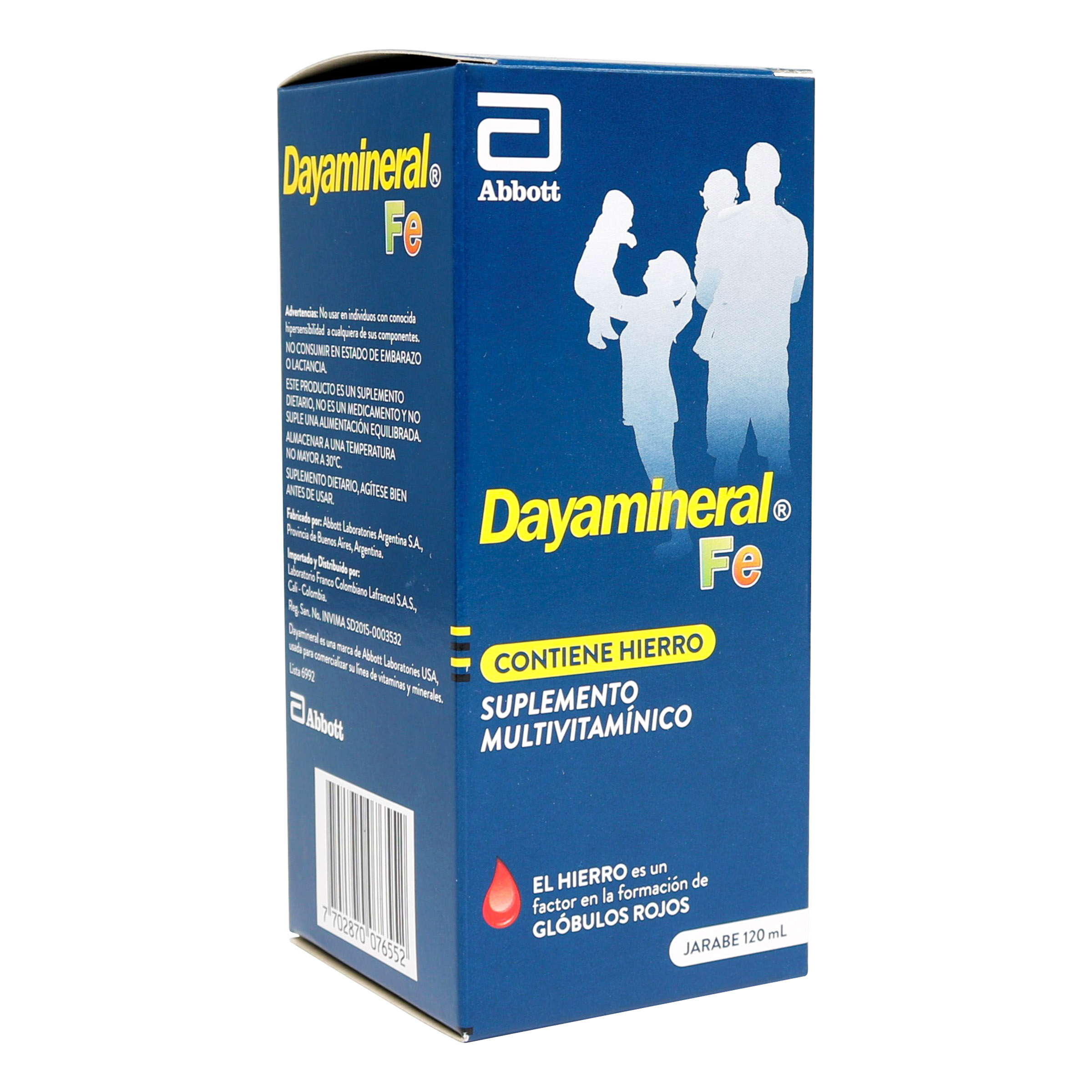 DAYAMINERAL FE Jarabe 120mL