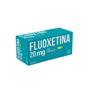 FLUOXETINA 20 MG LP 300 CAPSULAS