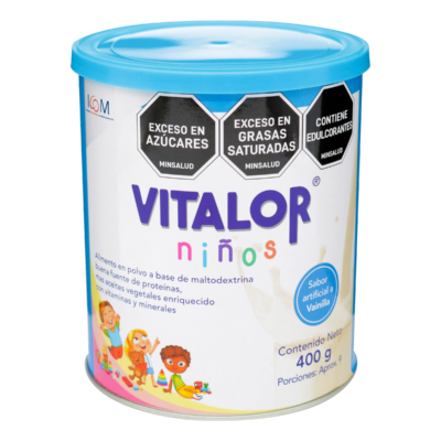 vitalor niÑos vitaminas vainilla 400gr