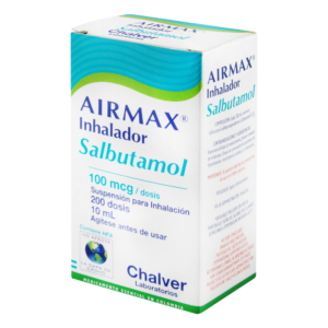 AIRMAX INHALADOR 100 MCG 200 DOSIS