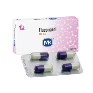 FLUCONAZOL 200mg MK 4 Capsulas
