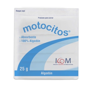 ALGODON MOTOCITOS 25 GR PG.5 LL.7