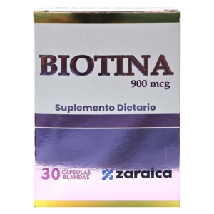Biotina 900Mcg 30 Capsulas