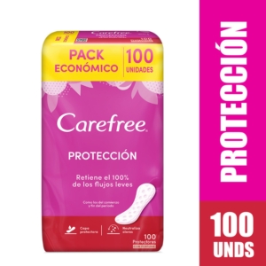 Protectores Carefree Regular 100 Uds