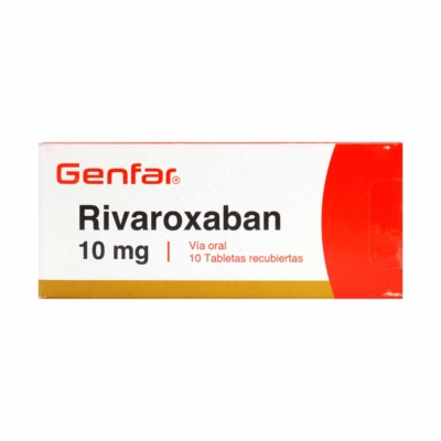 rivaroxaban 10mg gf 10 tabletas
