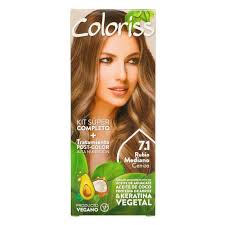 COLORIS KIT 71 Rubio Cenizo+Tratamiento 30gr