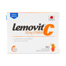 Lemovit C 500 Mg 30 Cápsulas Liquidas Sostenidas