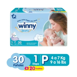 Winny Sensitive Etapa 1 X 30 + Toallitas
