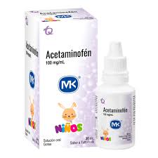 Acetaminofen 100Mg/Ml Mk Gotas 30 Ml