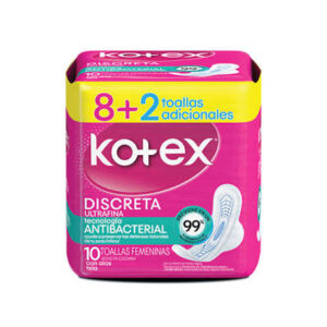 TOA.KOTEX NORMAL TELA 10 UND