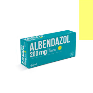 ALBENDAZOL 200 MG LP 50 TABLETAS