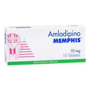 AMLODIPINO 10 MG MP 10 TABLETAS