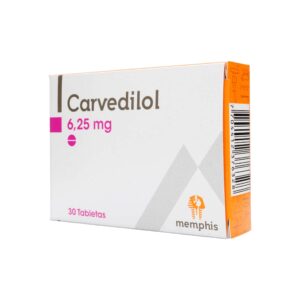 CARVEDILOL 6.25 MG 30 TAB