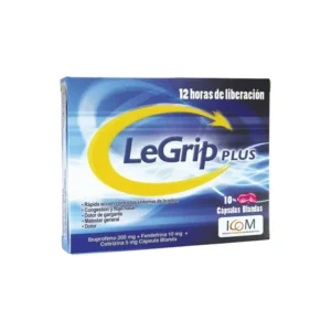 LEGRIP PLUS 10 CAPSULAS BLANDAS