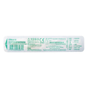 Cateter Inverfarma Intravenoso 24 G