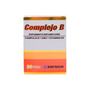 COMPLEJO B +ZINC+VITAM.D3 30 CAPS.