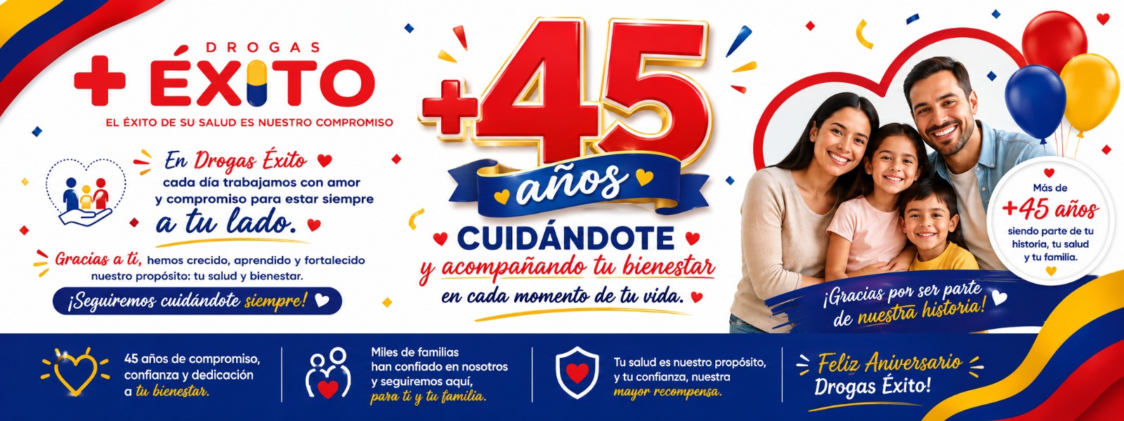 banner aniversario 45